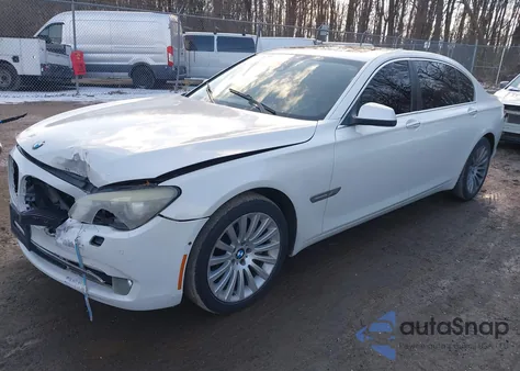 2012 BMW 750Li xDrive from USA, damaged, VIN WBAKC8C55CC435666